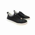 Gucci Men’S Platform Sneaker Leather Black And Black Edge
