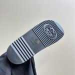 Gucci Double G Sandal Denim 771575 Facvp 8446 - Image 3