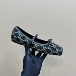 Gucci Women’s Horsebit Ballet Flat Black - Image 5