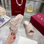 Gucci Women’s Gg Platform Sandal Light Pink 816798 Fad9D 6845 - Image 6