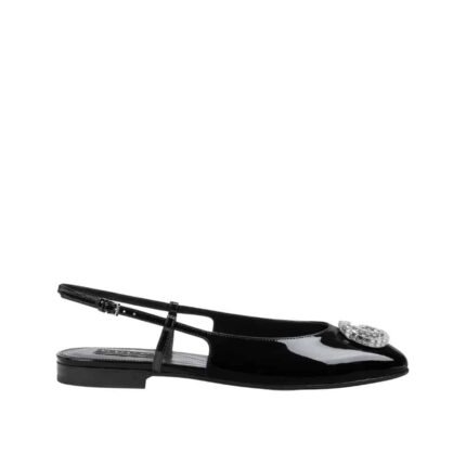 Gucci Women’S Ballerina With Double G Black