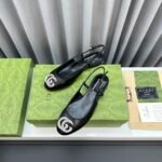 Gucci Women’S Ballerina With Double G Black - Image 2