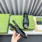 Gucci Women’S Ballerina With Double G Black - Image 4