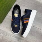 Gucci Sneaker Multicolor Side Bands Navy Blue - Image 5
