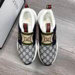 Gucci Sneaker Gg Canvas Blue White - Image 7