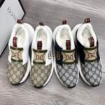 Gucci Sneaker Gg Canvas Blue White - Image 9