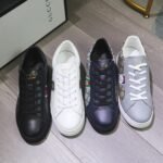 Gucci Gg Supreme Navy Blue Sneaker Gg With Web - Image 9