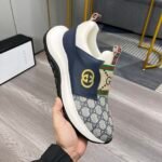 Gucci Sneaker Gg Canvas Blue White - Image 10