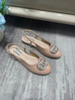 Gucci Women’S Ballerina With Double G Pale Pink 762765 Bnc00 6705 - Image 4