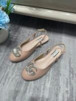 Gucci Women’S Ballerina With Double G Pale Pink 762765 Bnc00 6705 - Image 3