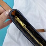 Celine Croque Bag In Triomphe Canvas And Calfskin Tan 19Cm 112272Cuz 04Lu - Image 5