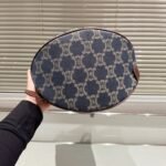 Celine Macadam Backpack Denim Canvas Navy Blue 34Cm - Image 3