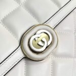 Gucci Deco Small Shoulder Bag White 25Cm 740834 Aab1Q 9022 - Image 6