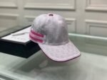 Gucci Gg Logo With Band Baseball Cap White - Image 4