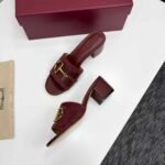 Gucci Women’s Slide Sandal With Horsebit Rosso Ancora Red 834421 Aaexm 6207 - Image 5