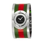 Gucci 112 The Twirl Black Dial 33Mm Ya112417