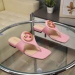 Gucci Women’S Gucci Blondie Thong Sandal Pink ‎739048 C9D00 5909 - Image 8
