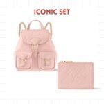 Iconic Set: Louis Vuitton Backup Backpack And Lisa Wallet