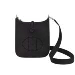 Hermes Evelyne 16 Amazone Black Bag 16Cm H069426Ckav