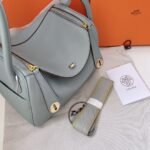 Hermès Lindy 26 Bag Blue 26Cm H073430Ccj7 - Image 3