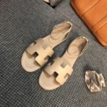 Hermes Santorini Sandal Beige - Image 7