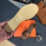 Hermes Santorini Sandal Brown - Image 2