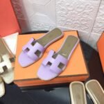 Hermes Oran Sandal Epsom Violet Amethyste - Image 3