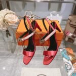 Hermes Glamour 75 Sandal Red - Image 6