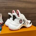 Louis Vuitton Lv Monogram Chunky Sneaker White - Image 4