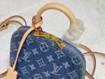 Louis Vuitton Alma Backpack Blue Denim 20Cm - Image 7