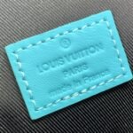 [Super Vip 1:1] Louis Vuitton Steamer Wearable Wallet Monogram Eclipse Reverse Turquoise 18Cm M11496 - Image 10