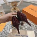 Louis Vuitton Blossom Pump Red - Image 8