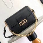 [Super Vip 1:1] Louis Vuitton Dauphine Soft MM Calfskin Black 24Cm M25209 - Image 2