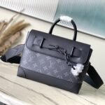 [Super Vip 1:1] Louis Vuitton Steamer PM Monogram Eclipse Canvas Black 25Cm M46953 - Image 2