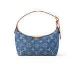 Louis Vuitton Hills Pochette Denim Blue 24Cm M82949