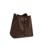 Louis Vuitton Neonoe Monogram Leather Bag Brown 25Cm