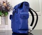 Louis Vuitton Christopher PM Backpack Blue 48Cm M23189 - Image 4