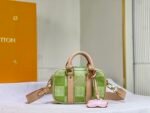 Louis Vuitton Nano Porte Documents Voyage Portable Briefcase Damier Golf Canvas Green 20Cm N40643 - Image 10
