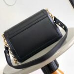 [Super Vip 1:1] Louis Vuitton Dauphine Soft MM Calfskin Black 24Cm M25209 - Image 4