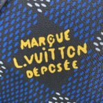 Louis Vuitton Keepall Bandoulière 50 Damier Heritage Blue 50Cm N40861 - Image 7