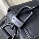 [Super Vip 1:1] Louis Vuitton Steamer PM Monogram Eclipse Canvas Black 25Cm M46953 - Image 8