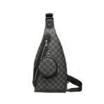 Louis Vuitton Duo Sling Bag Caro Black 42Cm M30936