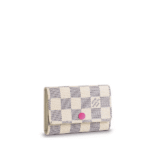 Louis Vuitton 6 Key Holder Damier Azur 10Cm N61745