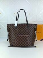 Iconic Set: Louis Vuitton Damier Ebene Neverfull Gm And Zippy Wallet Damier - Image 4