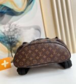 Louis Vuitton Christopher Mm Backpack Monogram Macassar Brown 44Cm M43735 - Image 5