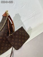 Louis Vuitton Loop Hobo Monogram Canvas Brown 40Cm M46311 - Image 5