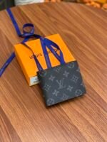 Louis Vuitton Amerigo Wallet Monogram Canvas In Black 11Cm N60053 - Image 5
