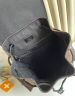 Louis Vuitton Christopher Mm Backpack Monogram Macassar Brown 44Cm M43735 - Image 8