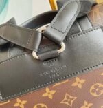 Louis Vuitton Christopher Mm Backpack Monogram Macassar Brown 44Cm M43735 - Image 10