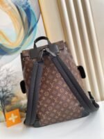 Louis Vuitton Christopher Mm Backpack Monogram Macassar Brown 44Cm M43735 - Image 3